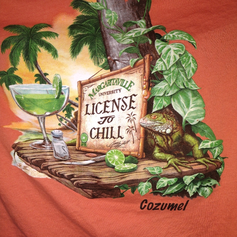 Jimmy Buffett Margaritaville license to chill Cozumel.